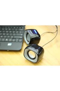 HP DHS-2111 6W Siyah Multimedia 1+1 Speaker